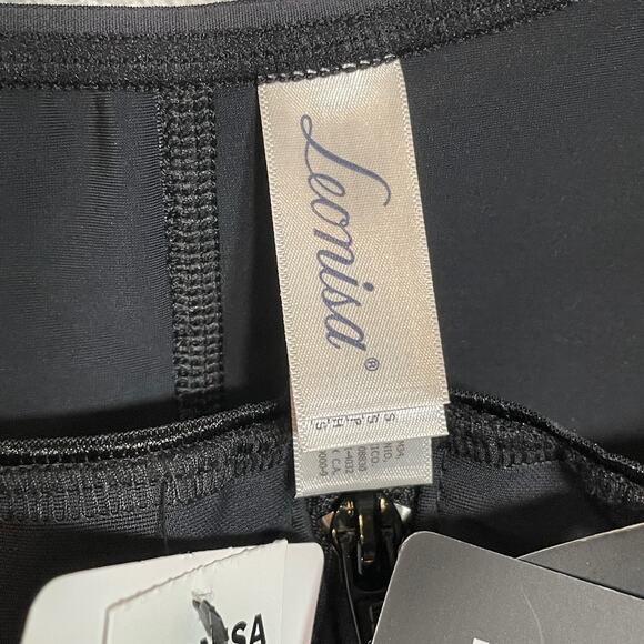 Leonisa  Firm Compression Boy Shorts Bottom Body Shaper - Black small - Picture 10 of 16